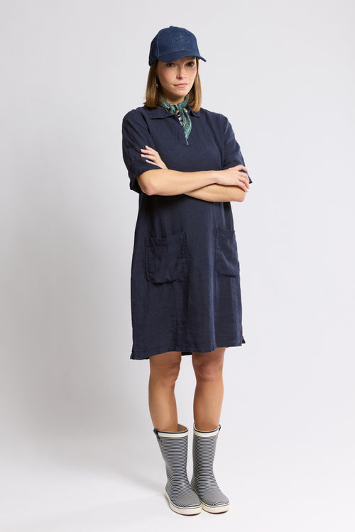 Tunic dress - linen - Armor-lux - 1