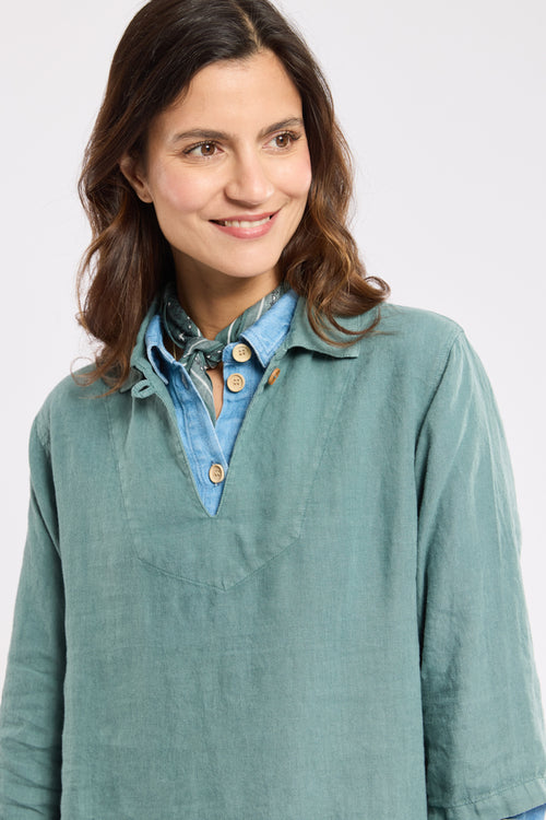 Robe vareuse - lin - Armor-lux - 2