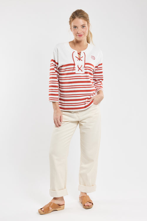 Lightweight sailor jumper - Armor-lux X Nolwenn Faligot - Armor-lux - 5