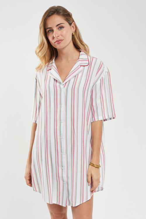 Striped nightshirt - Armor-lux - 1