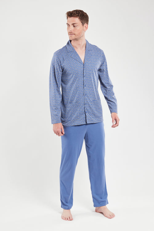Pyjama ouvert - coton léger - Armor-lux - 1