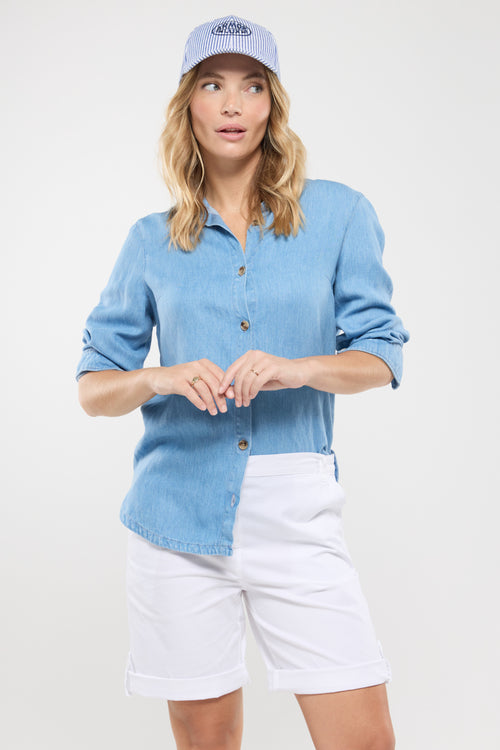 Bermuda taille élastique - coton - Armor-lux - 2