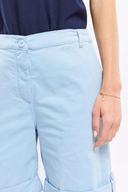 Bermuda shorts with elasticated waist - cotton - Armor-lux - 2