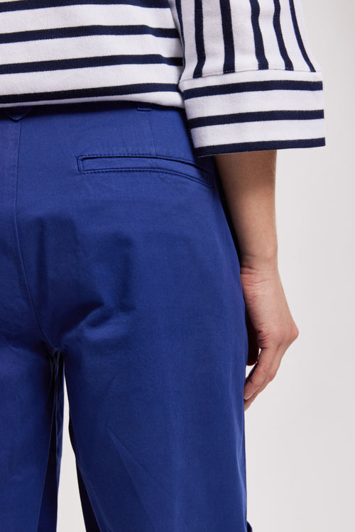 Sailor-style Bermuda shorts - cotton - Armor-lux - 4