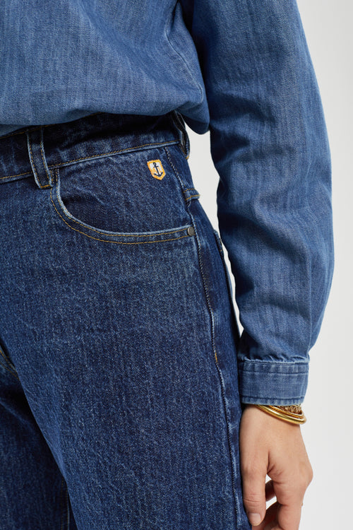 Wide-legged jeans - cotton - Armor-lux - 3
