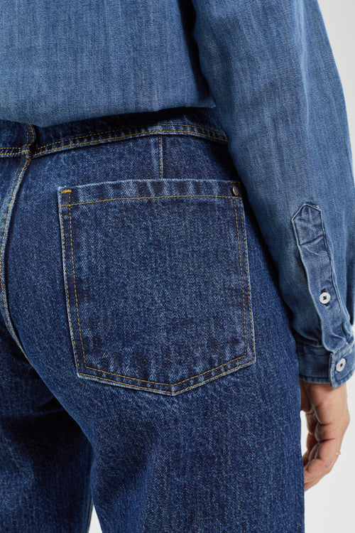 Wide-legged jeans - cotton - Armor-lux - 4