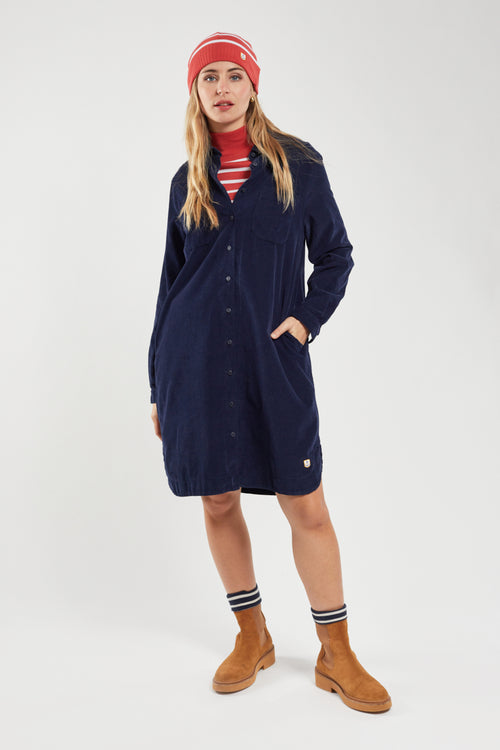 Robe chemise en velours - coton - Armor-lux - 2