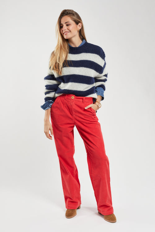 Striped jumper - mohair and merino - Armor-lux - 4