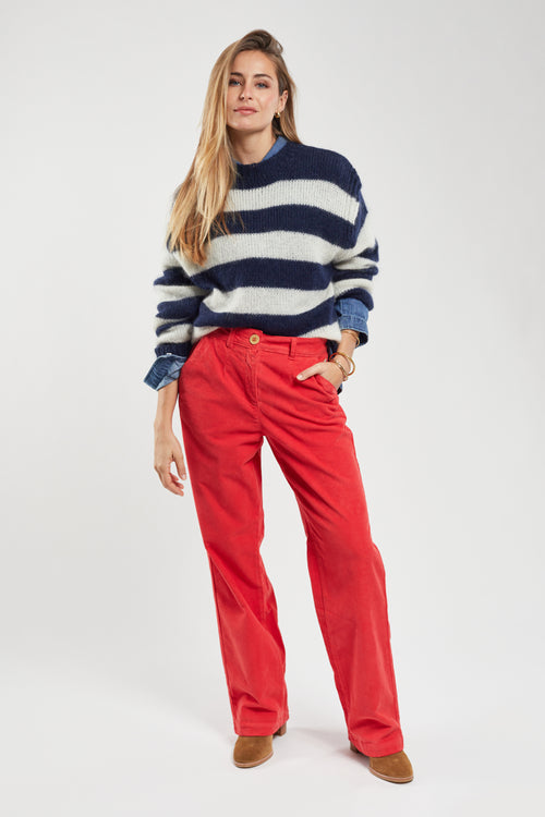 Pull rayé - mohair et mérinos - Armor-lux - 3