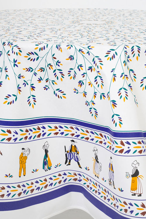 Nappe ronde - Fête de Cornouaille - Armor-lux - 1