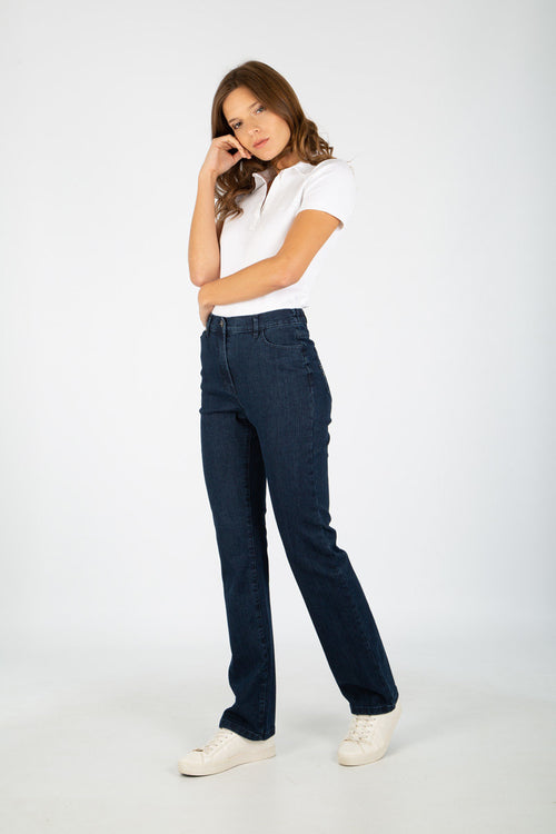 5-pocket denim - elastic waistband - Armor-lux - 1