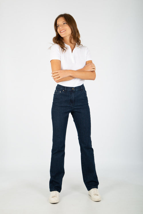 5-pocket denim - elastic waistband - Armor-lux - 5
