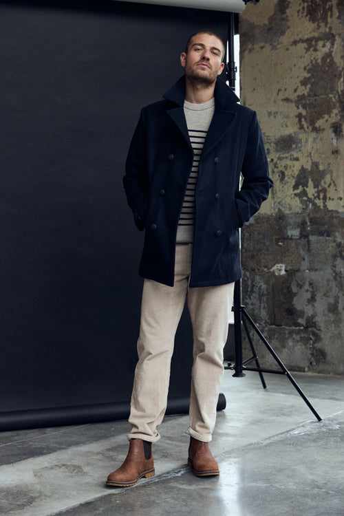 Pea coat Kermor - wool - Armor-lux - 2