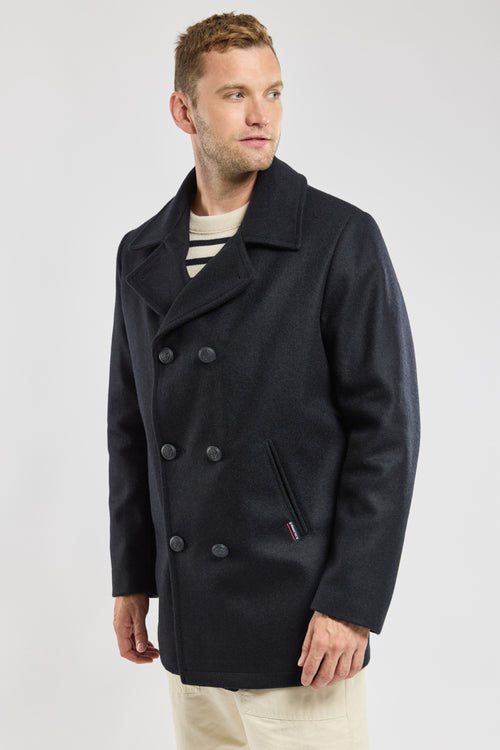 Caban long en laine HOMY - Mat de Misaine Caban long en laine HOMY - Mat de Misaine