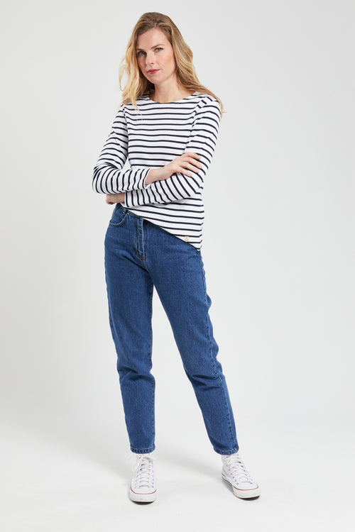 Heritage Breton striped shirt – thick cotton - Armor-lux - 3