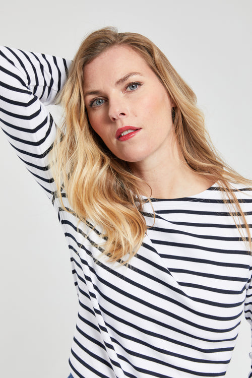 Heritage Breton striped shirt – thick cotton - Armor-lux - 2