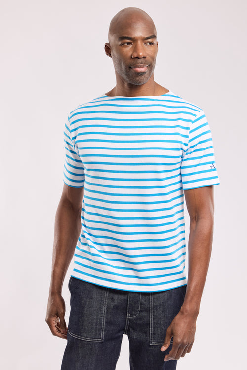 Marinière manches courtes - coton - Armor-lux - 1