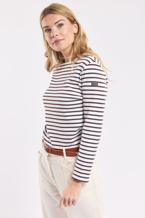 Marinière interlock - coton - Armor-lux - 1