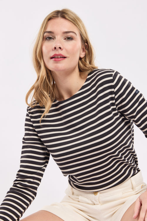 Interlock Breton shirt - cotton - Armor-lux - 1