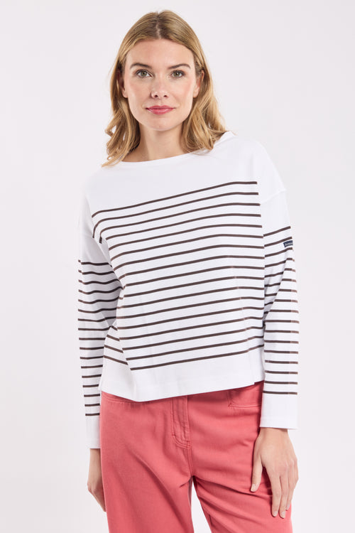 Interlock Breton shirt - cotton - Armor-lux - 1