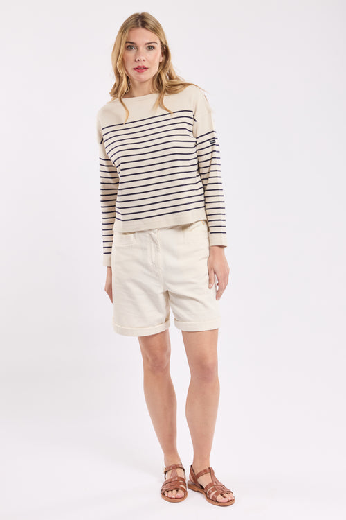 Interlock Breton shirt - cotton - Armor-lux - 2