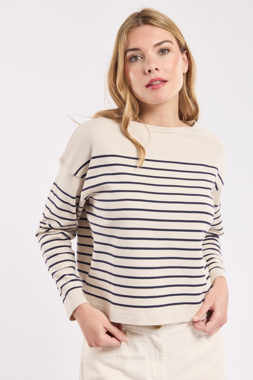 Marinière interlock - coton - Armor-lux - 1