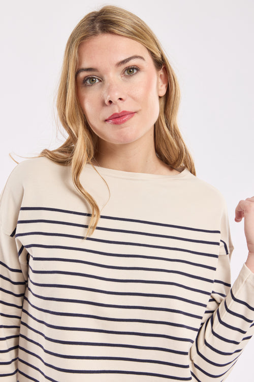 Interlock Breton shirt - cotton - Armor-lux - 3