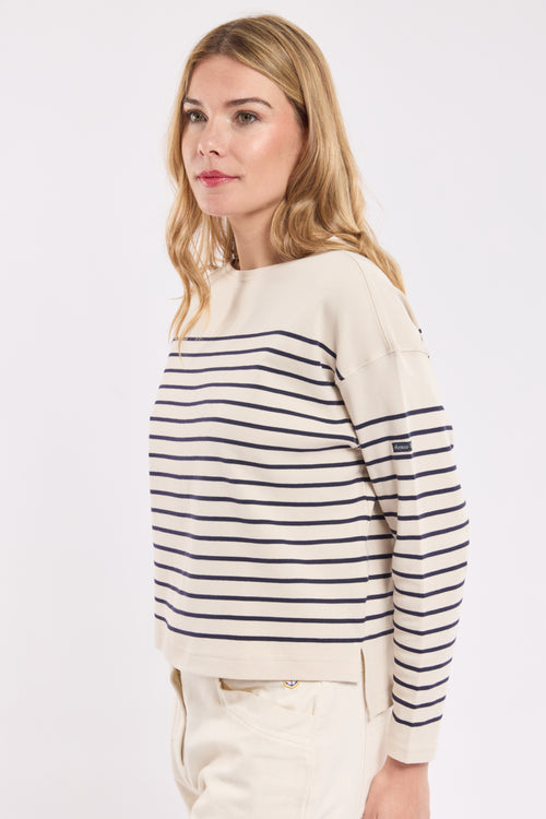 Interlock Breton shirt - cotton - Armor-lux - 4