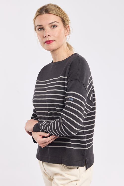 Interlock Breton shirt - cotton - Armor-lux - 1