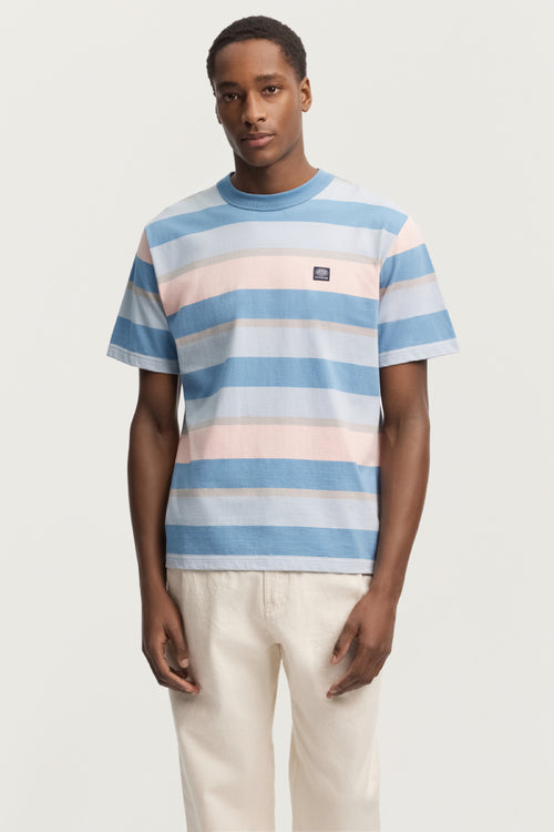 Gestreiftes T-Shirt - Denham X Armor-lux - Armor-lux - 1