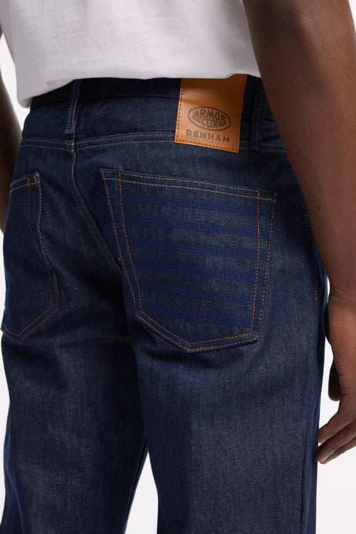 Gerade geschnittene Jeans aus Denim - Denham X Armor-lux - Armor-lux - 5