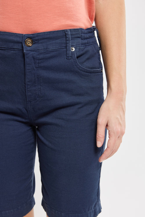 Bermuda taille élastique LINORA - coton - Armor-lux - 3