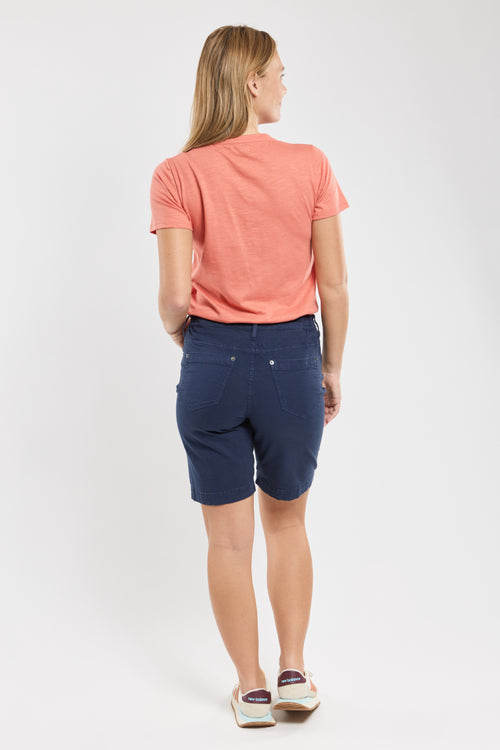 Bermuda taille élastique LINORA - coton - Armor-lux - 2