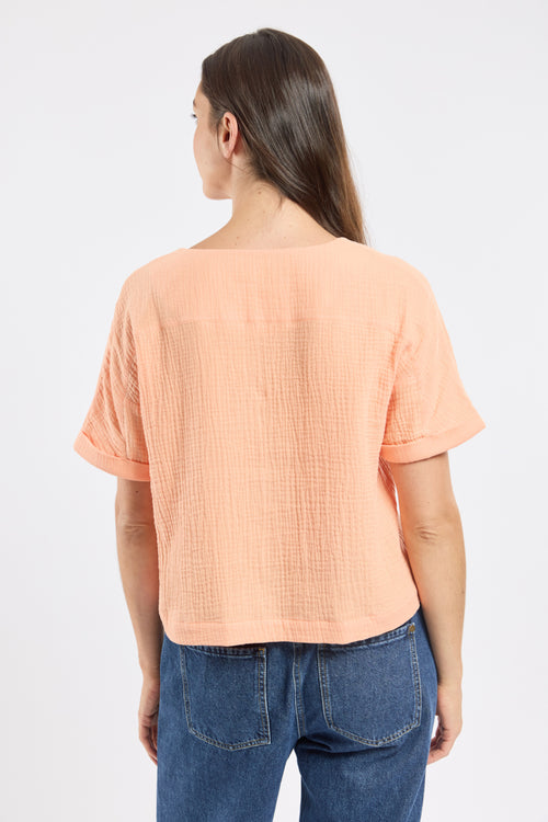 Tunique col V - coton biologique - Armor-lux - 4