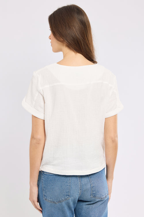 Tunique col V - coton biologique - Armor-lux - 4