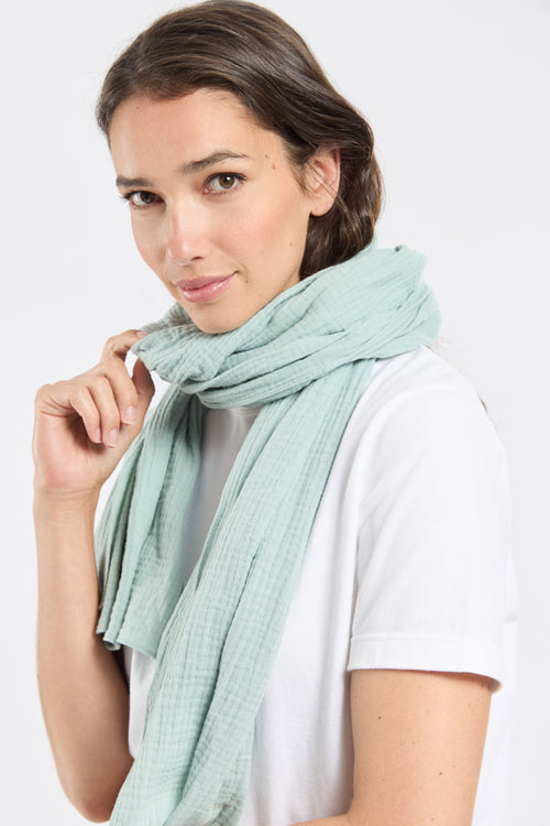 JORLYNE scarf - cotton gauze - Armor-lux - 2
