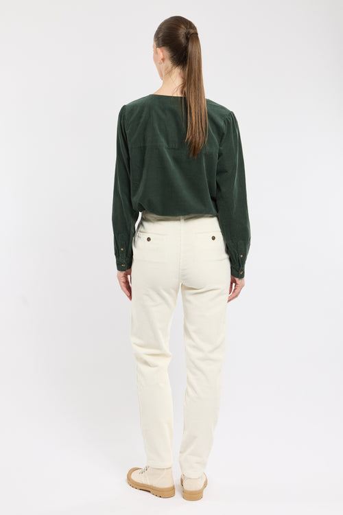 LUIS velour trousers - organic cotton - Armor-lux - 2