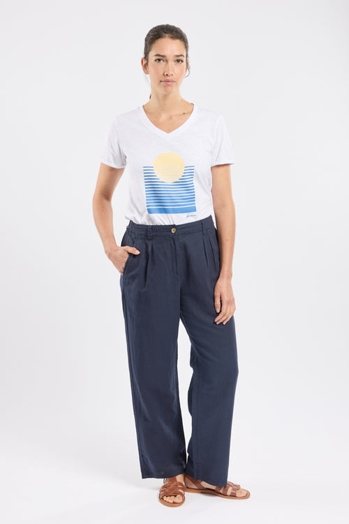 LEYAN wide-leg trousers - Armor-lux - 1