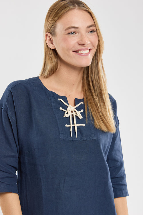 Robe col lacé CARLOTTA - Armor-lux - 3