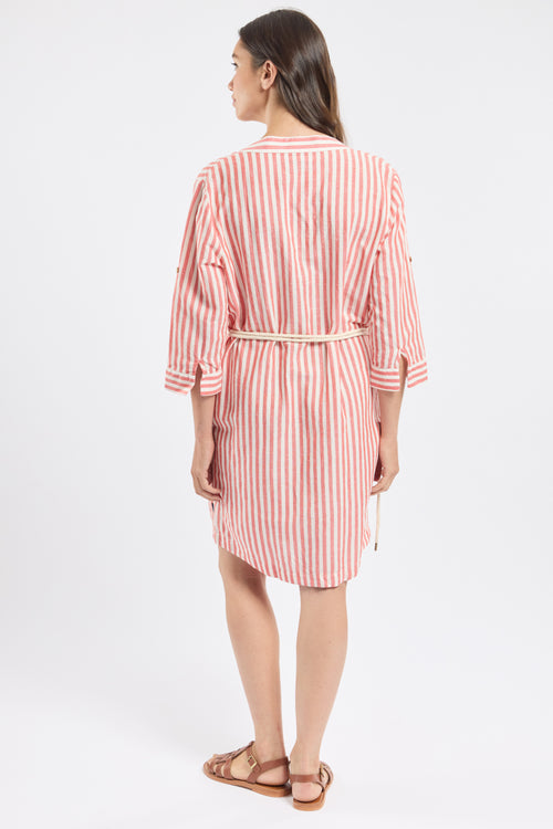 Robe rayée CARILLON - lin et coton - Armor-lux - 4