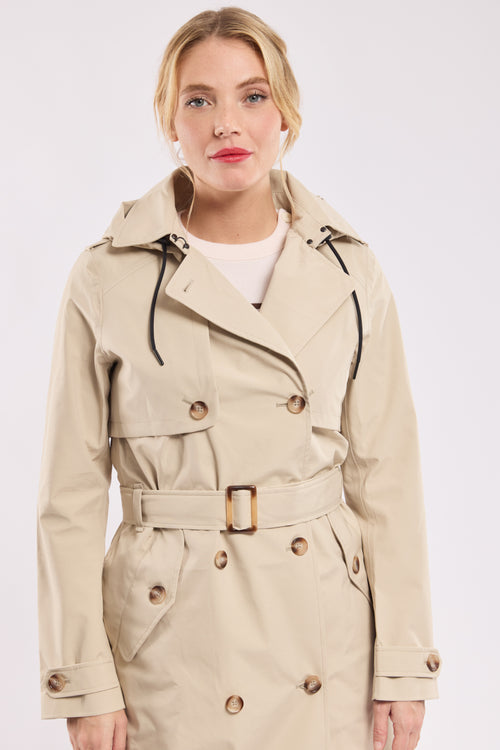 BEAUCE long trench coat - recycled polyester - Armor-lux - 2