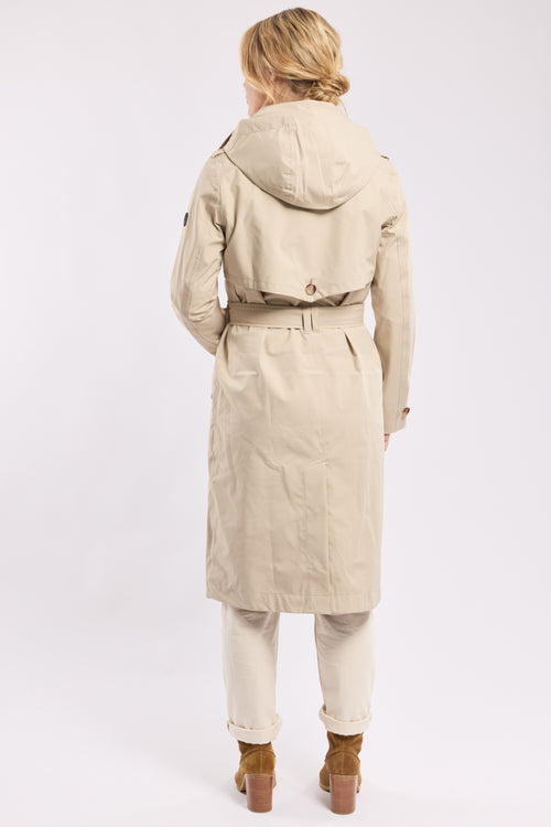 BEAUCE long trench coat - recycled polyester - Armor-lux - 6