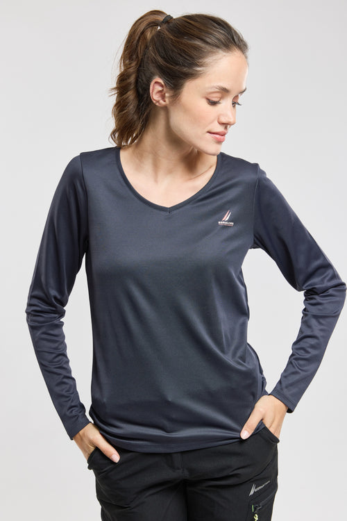 T-shirt manches longues COLMAN - polyester recyclé - Armor-lux - 1