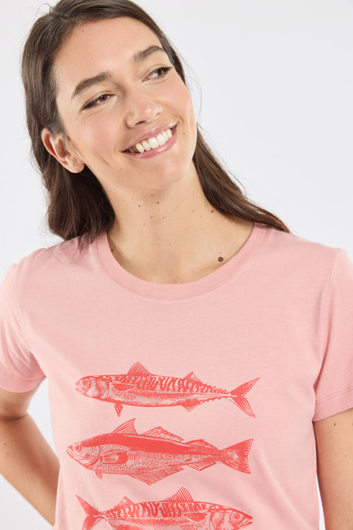 Printed T-shirt - cotton - Armor-lux - 1
