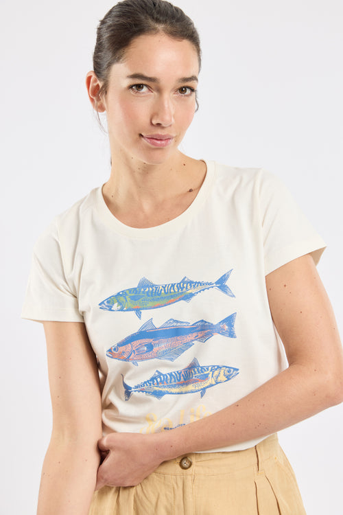 Printed T-shirt - cotton - Armor-lux - 2