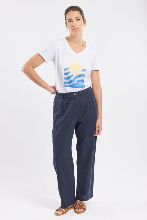 T-Shirt CLORYS - leichte Baumwolle - Armor-lux - 3