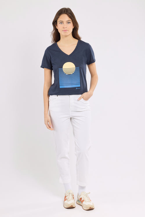 T-Shirt CLORYS - leichte Baumwolle - Armor-lux - 3