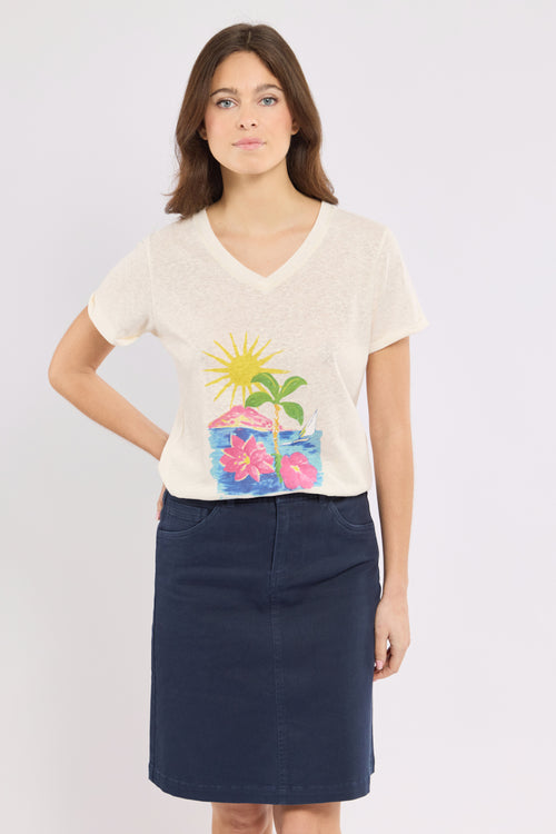 T-shirt sérigraphié CAUVAN - Armor-lux - 2