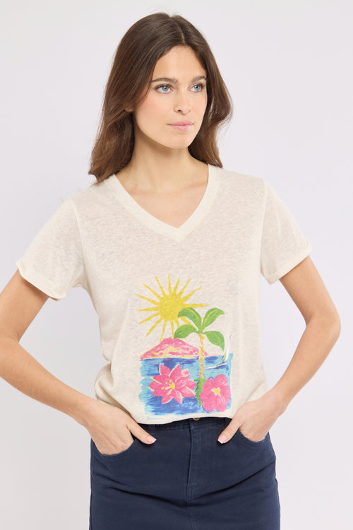 CAUVAN printed T-shirt - Armor-lux - 1