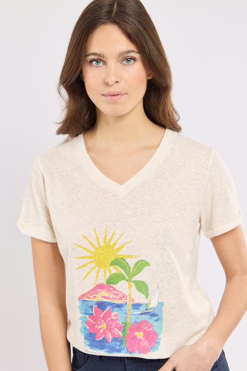 CAUVAN printed T-shirt - Armor-lux - 4